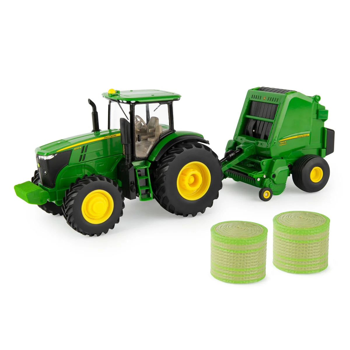 1:32 7270R Tractor with 560R Round Baler