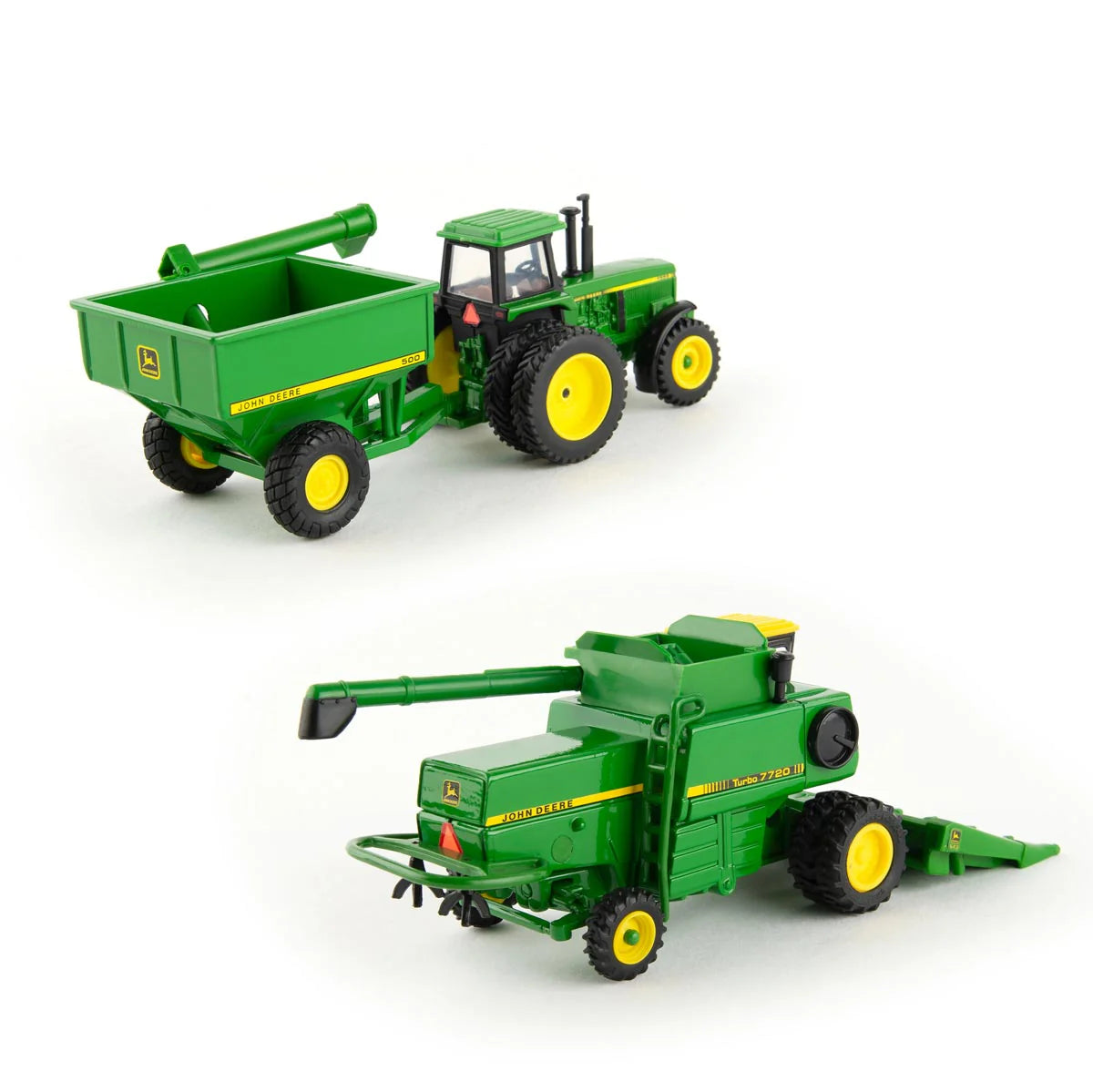 1:64 Vintage 7720 Combine Harvesting Set
