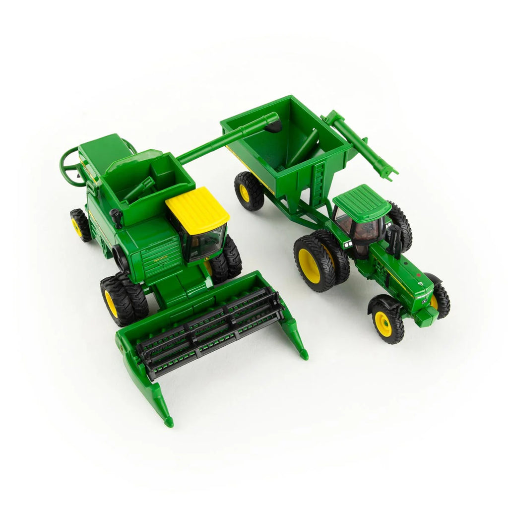 1:64 Vintage 7720 Combine Harvesting Set