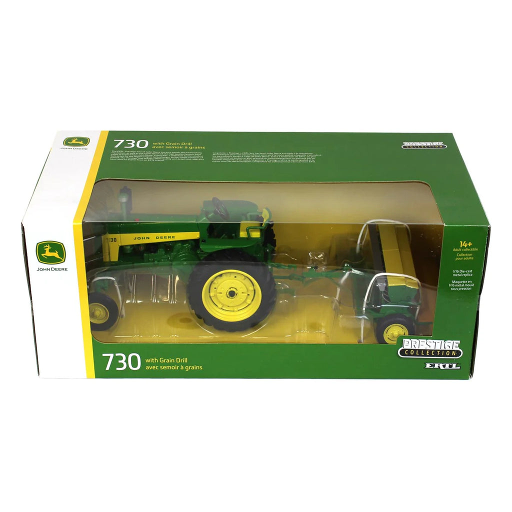 1:16  730 Tractor Replica with Grain Drill | Prestige Collection