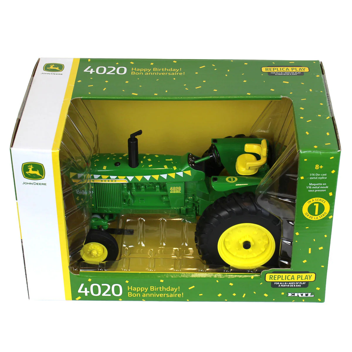 1:16 John Deere 4020 “Happy Birthday” Tractor