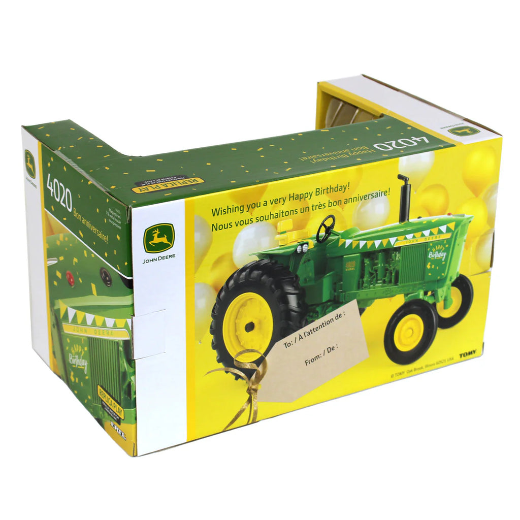 1:16 John Deere 4020 “Happy Birthday” Tractor