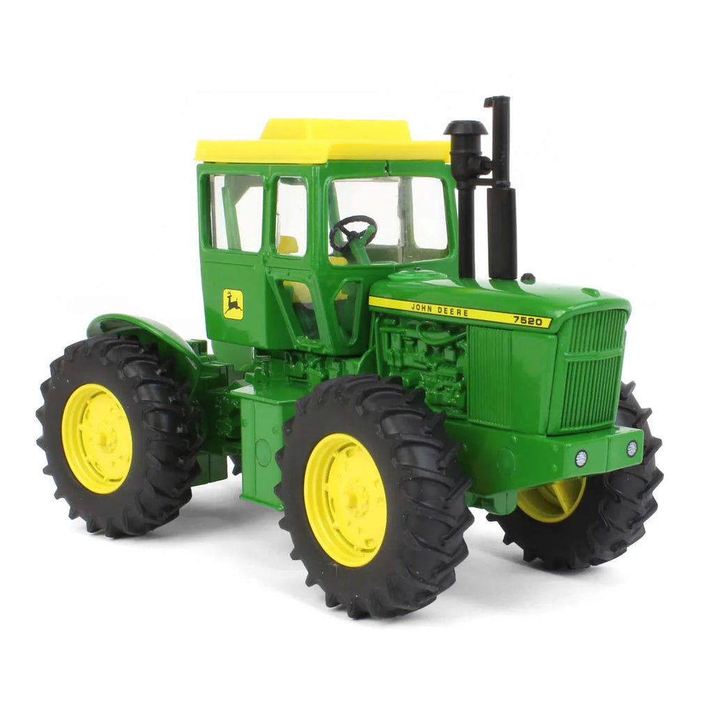 1:32 7520 4WD Tractor with Long Hood Stripe & Rear Fenders