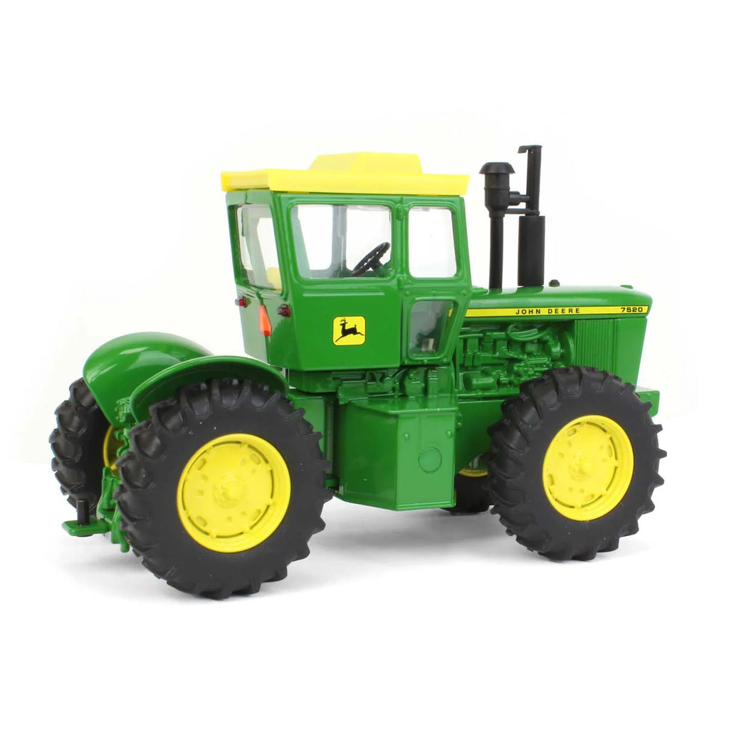 1:32 7520 4WD Tractor with Long Hood Stripe & Rear Fenders