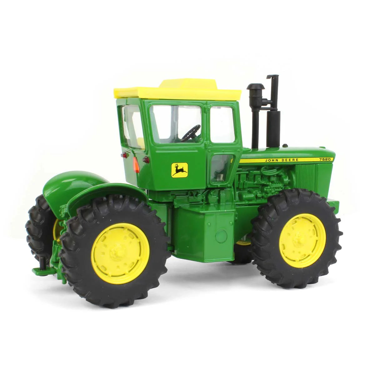 1:32 7520 4WD Tractor with Long Hood Stripe & Rear Fenders