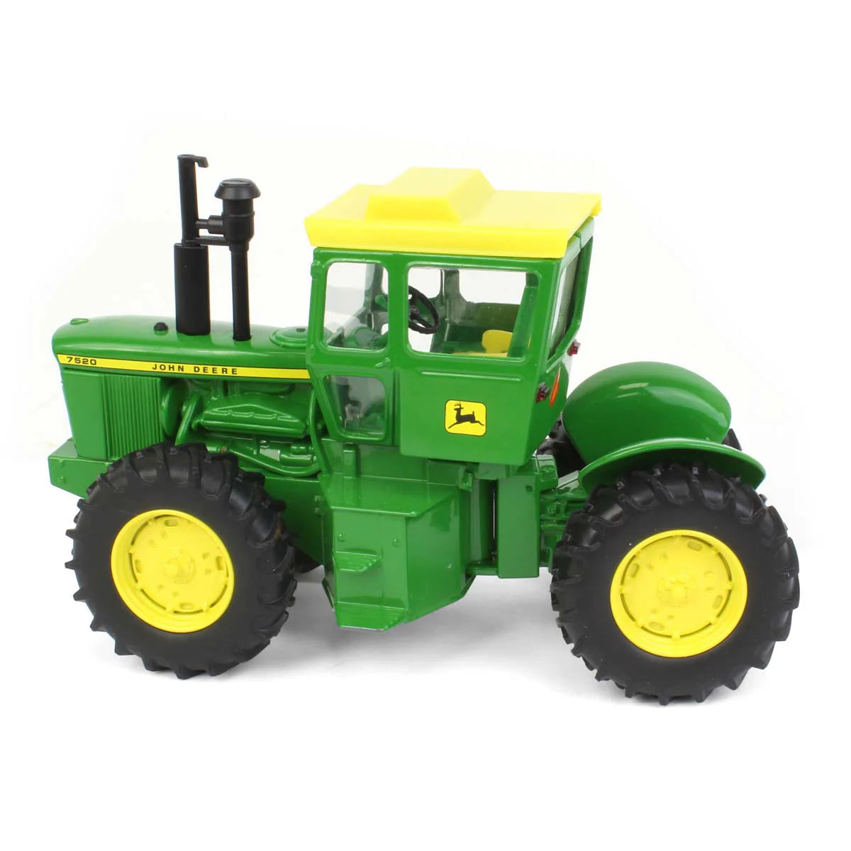 1:32 7520 4WD Tractor with Long Hood Stripe & Rear Fenders