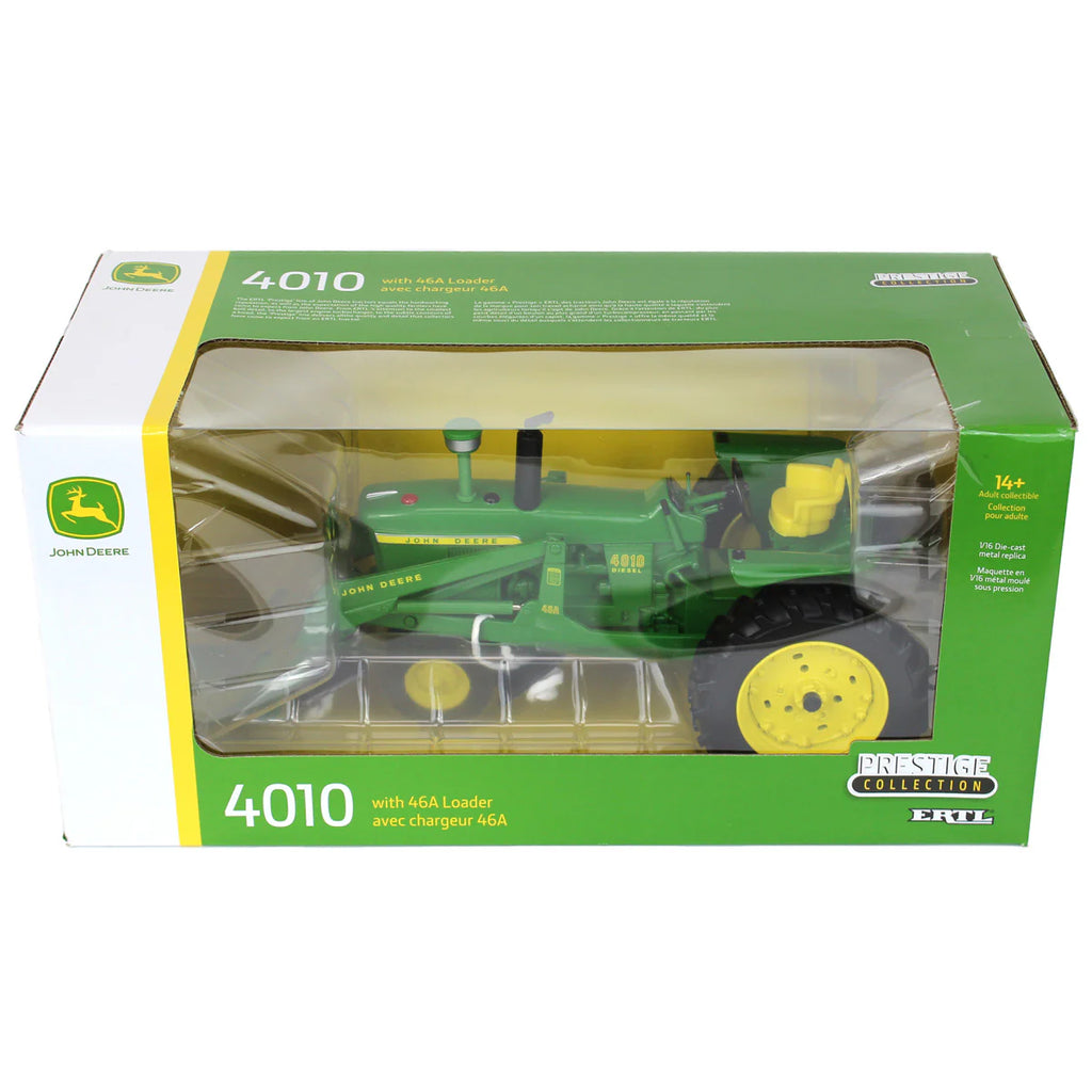 1:16 John Deere 4010 Tractor with 46A Loader | Prestige Collection
