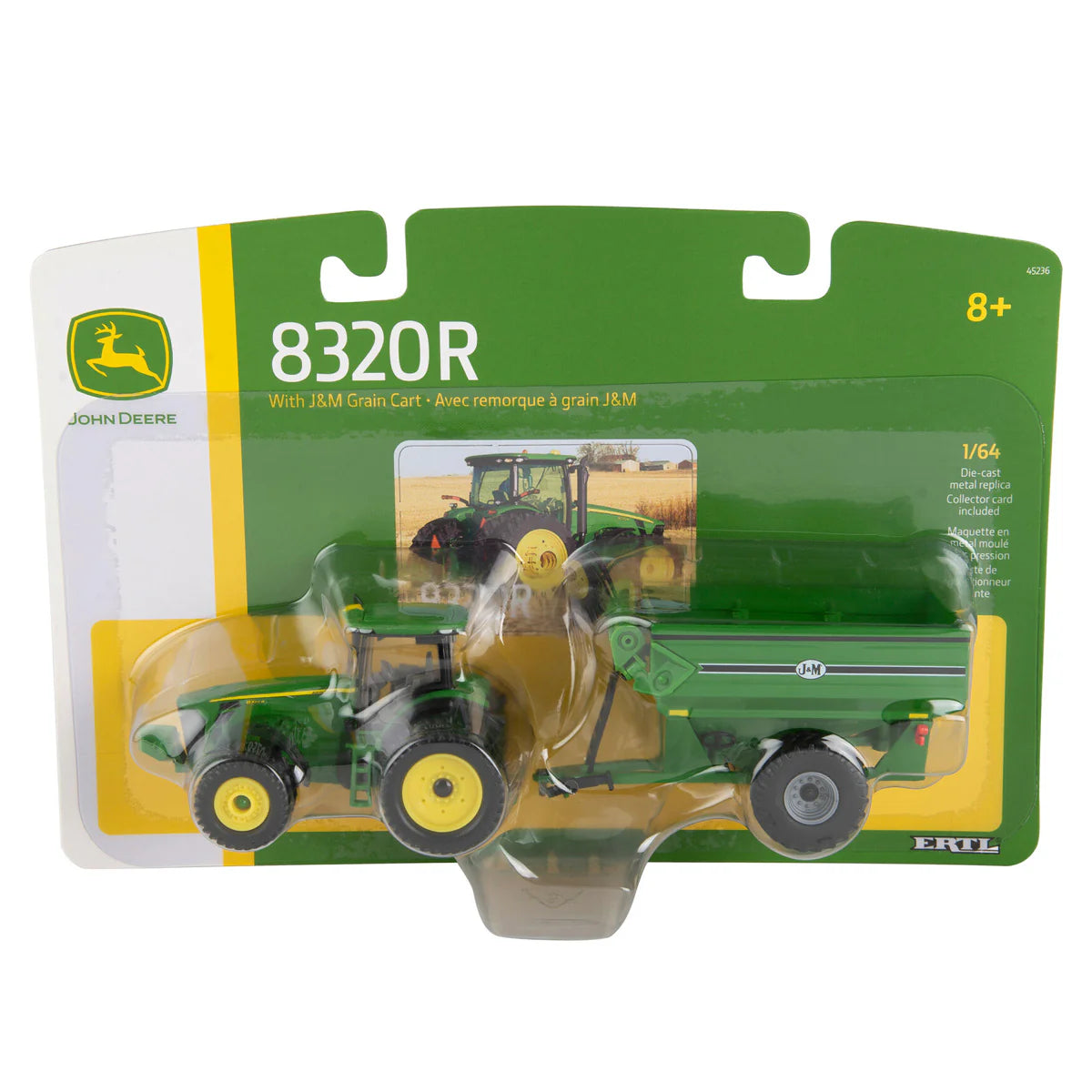 1:64 8320R with J&M Grain Cart