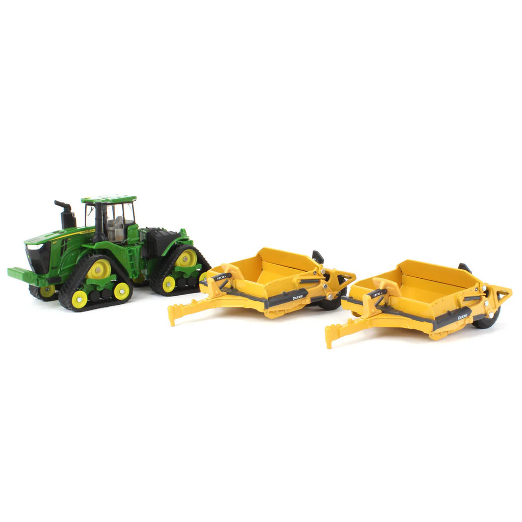 John Deere 9RX 590 with Dual 1812DC Scrapers