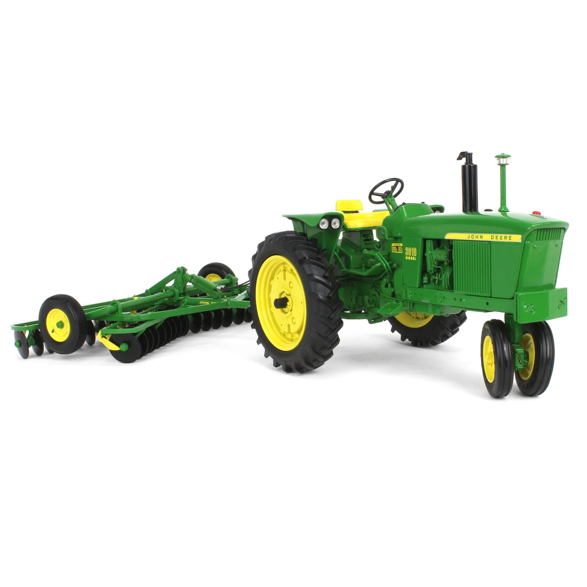 1:16 John Deere 3010 Diesel Tractor with RW Disk | Precision Heritage