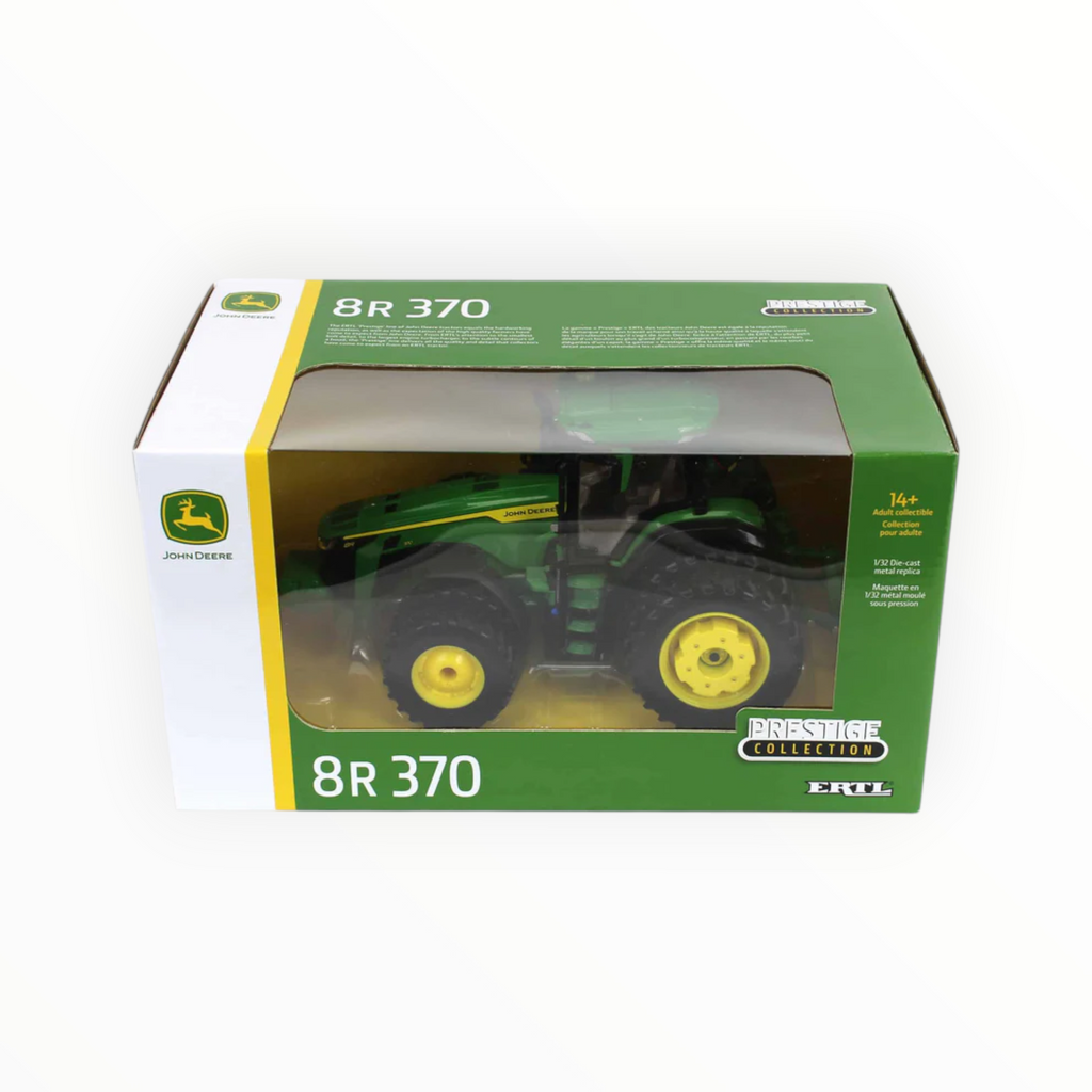 1:32 John Deere 8R 370 Tractor with Front & Rear Duals