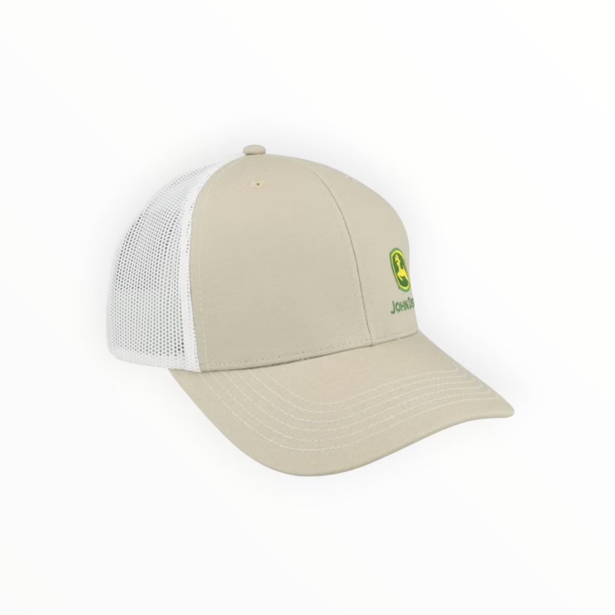 Cap Khaki White Mesh Back