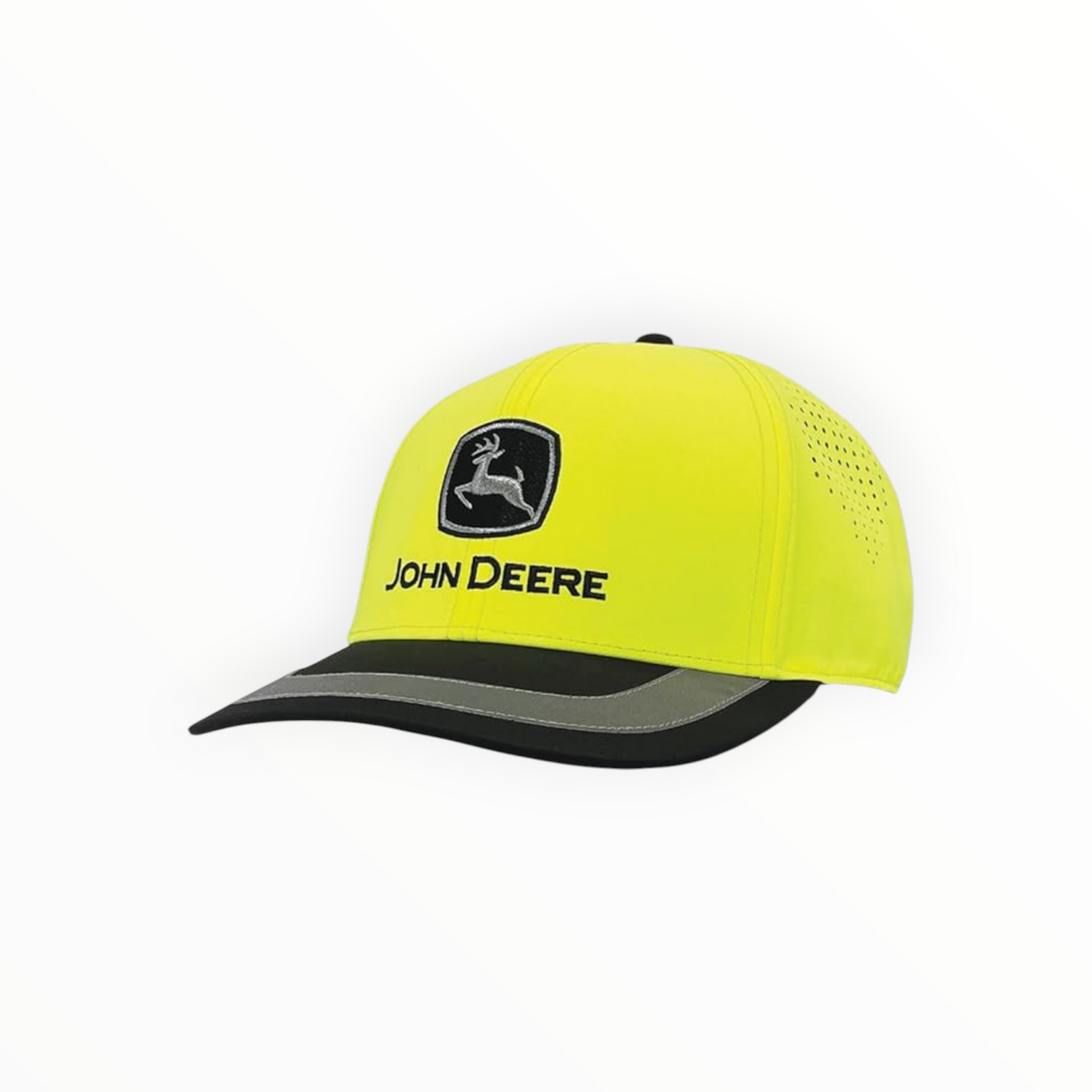 Cap Black And Neon Yellow High Visibility