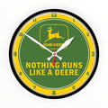 John Deere “Nothing Runs Like a Deere” Wall Clock