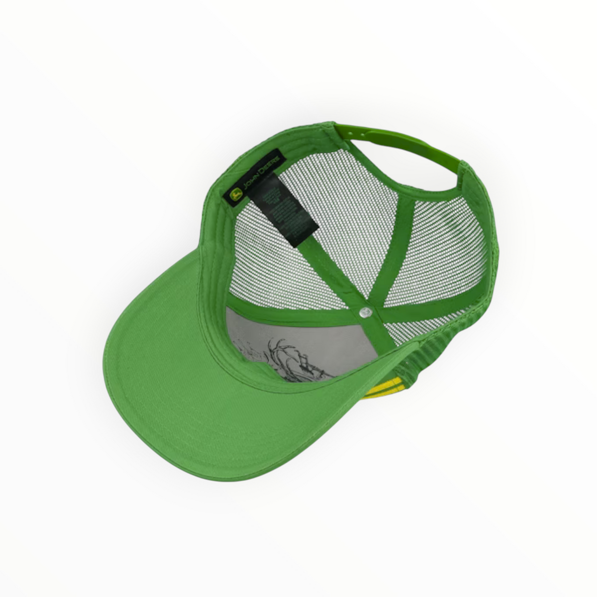 Cap Green And Yellow Vintage Logo