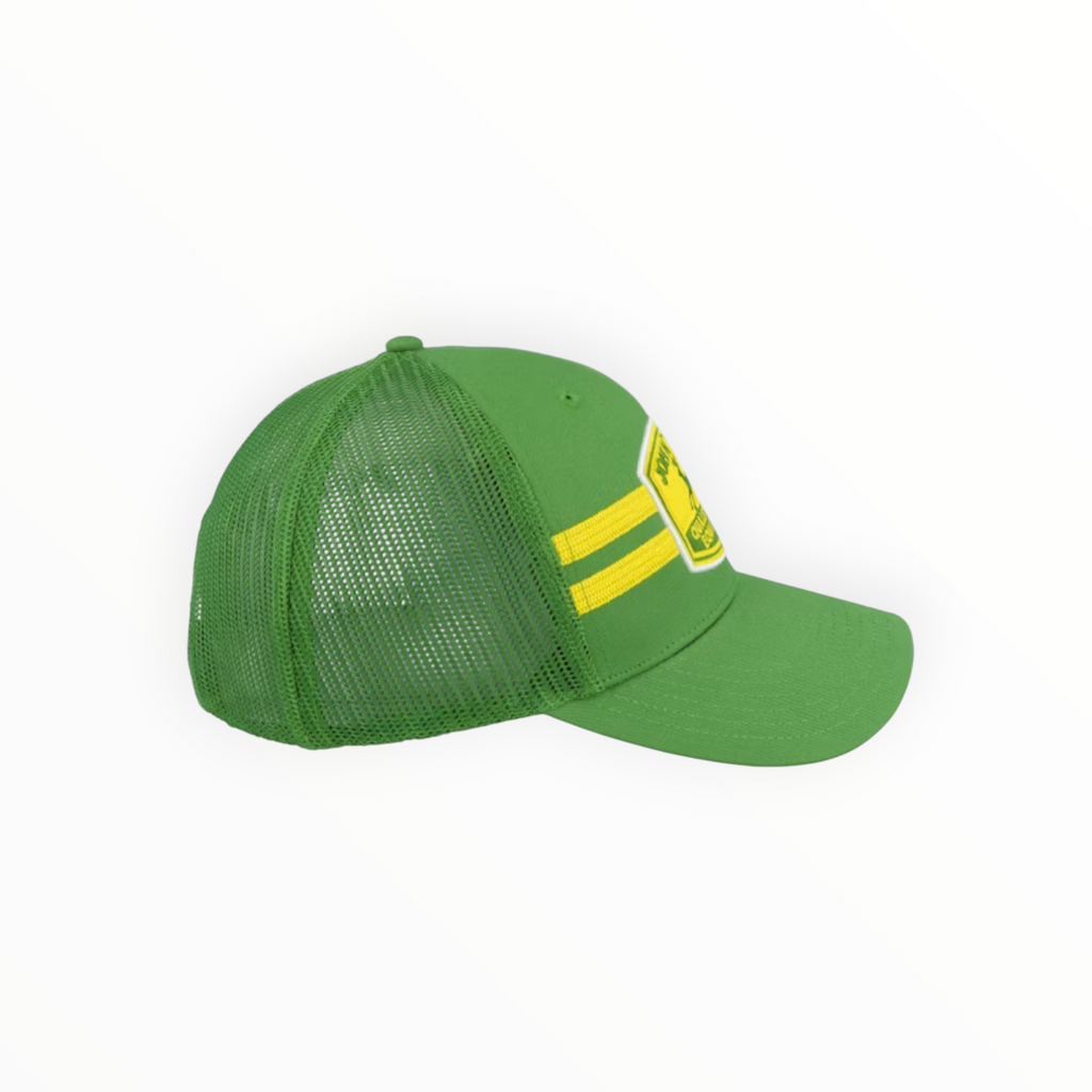 Cap Green And Yellow Vintage Logo