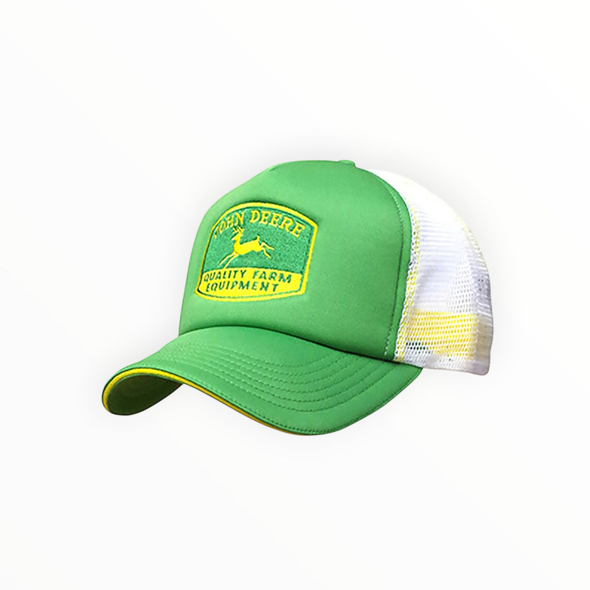 Cap Green & Yellow Mesh Trucker