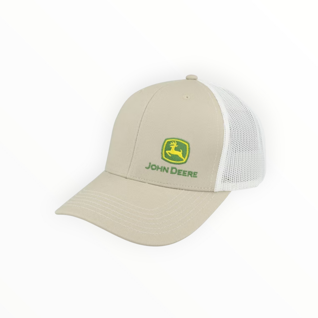 Cap Khaki White Mesh Back