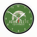 John Deere Green Equipment Wall Clock