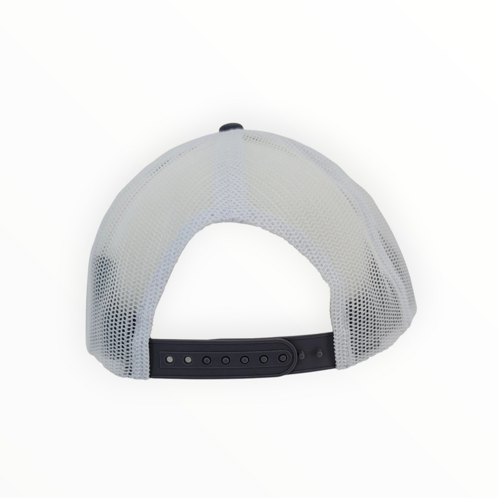 Cap Grey Moline White Mesh Back