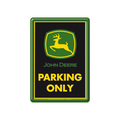John Deere Metal Card "Parking Only"