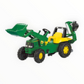 Junior John Deere with Loader & Rear Excavator
