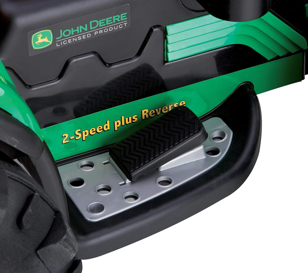 John Deere Ground Force 12V Ride-On Tractor with Trailer