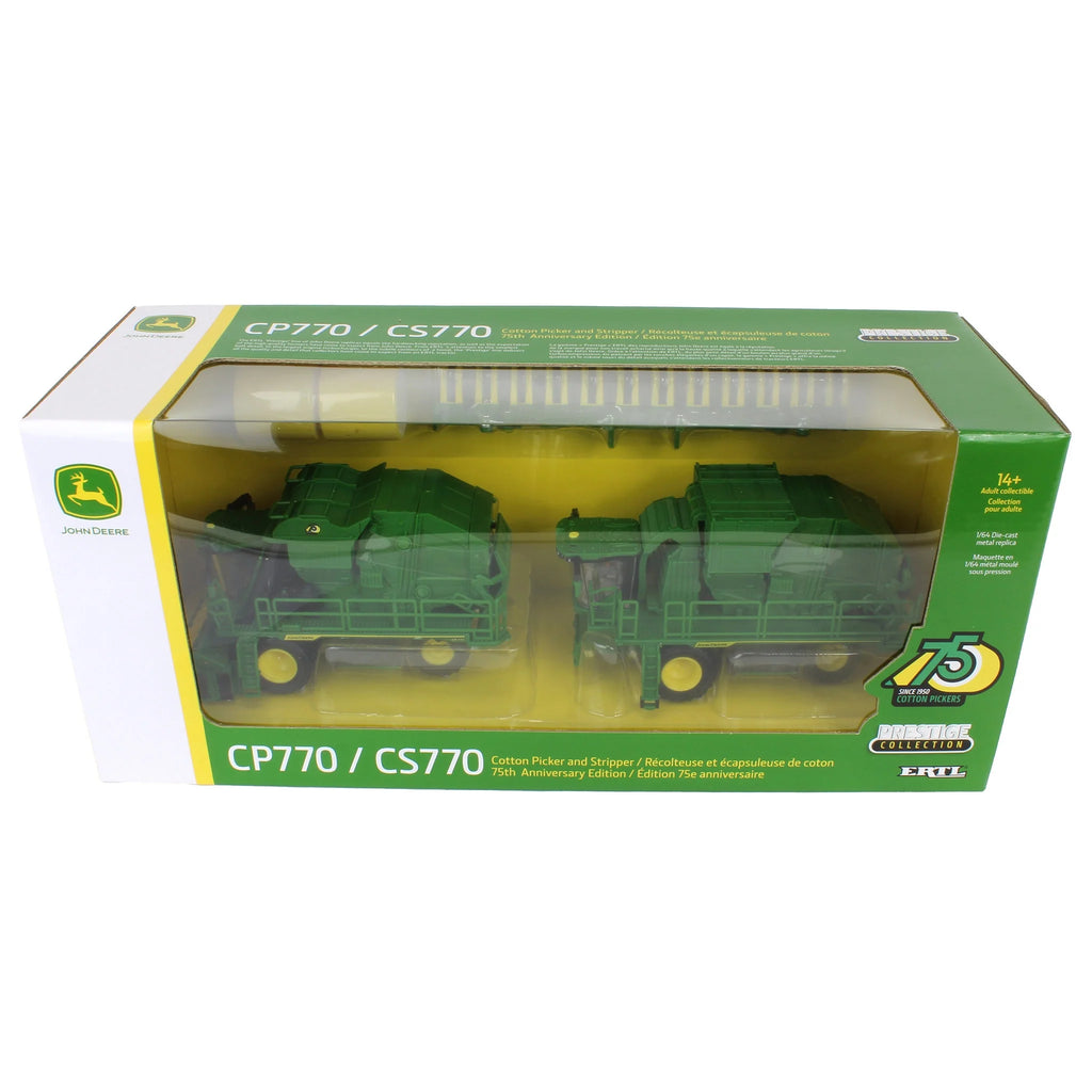 John Deere CP770 & CS770 Cotton Harvester Set – 75th Anniversary Edition