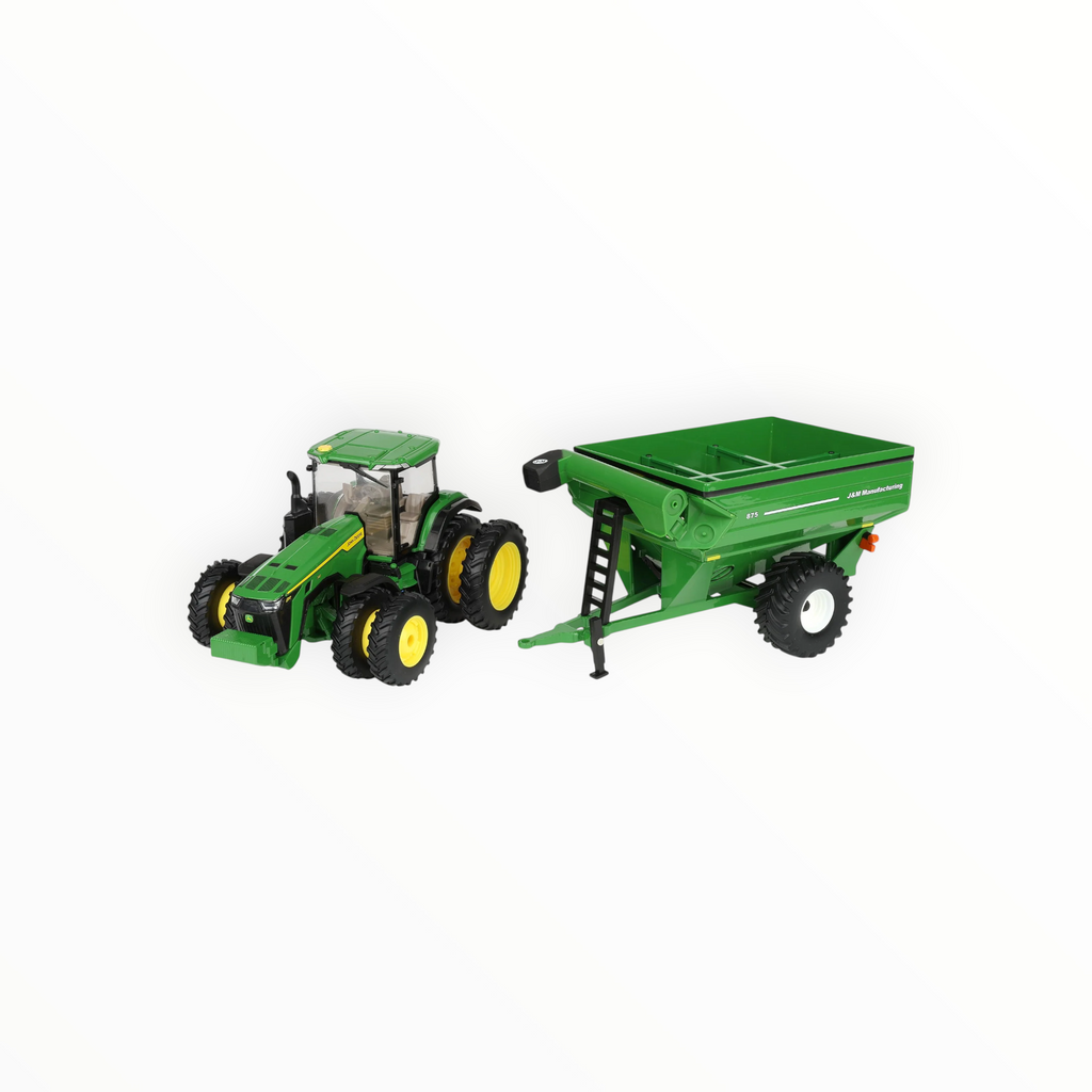 1:32 8R 340 TRACTOR WITH GRAIN CART