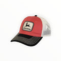Cap Red & Black Patch Trucker