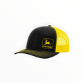 Cap Black & Yellow Mesh Trucker