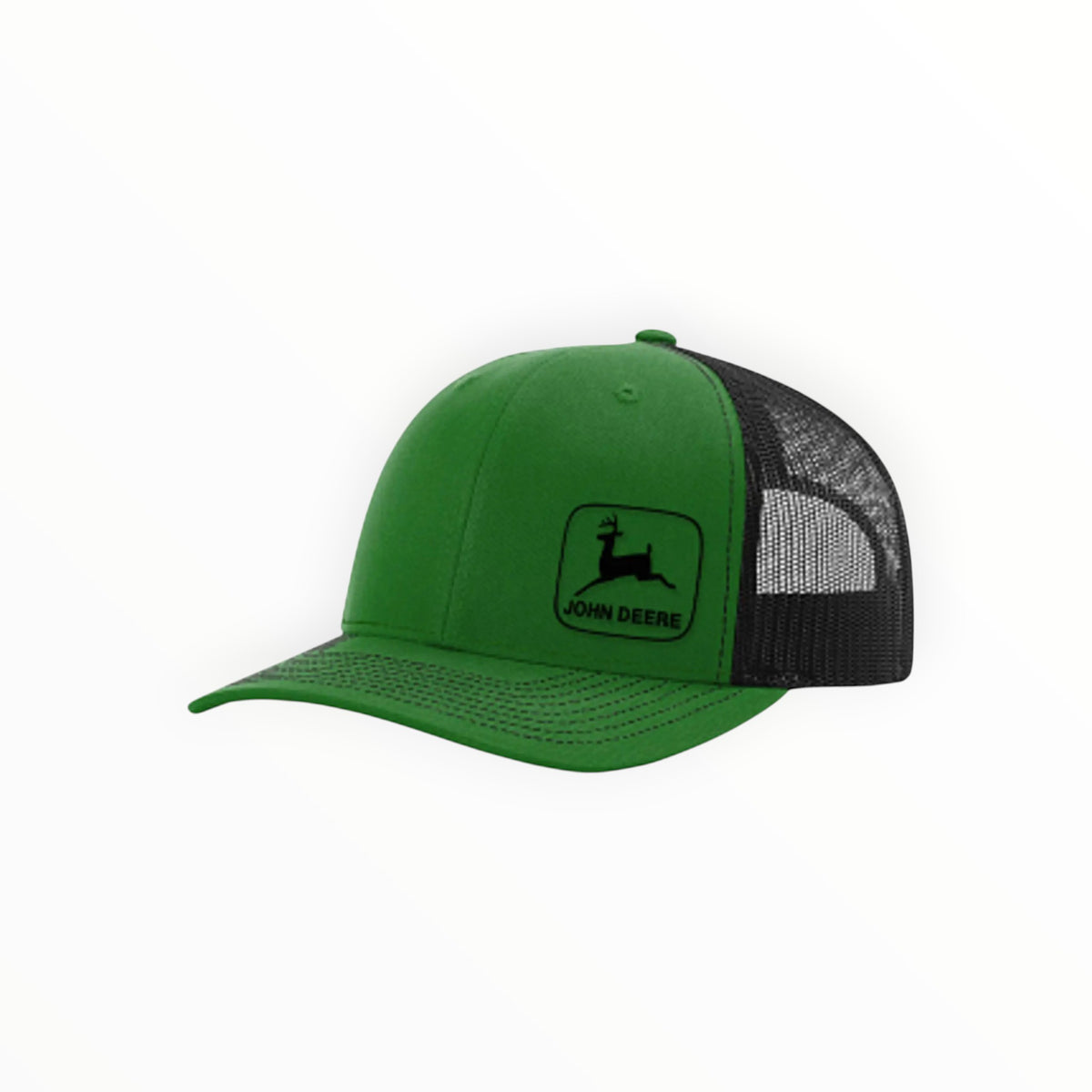 Cap Green & Black Logo Trucker