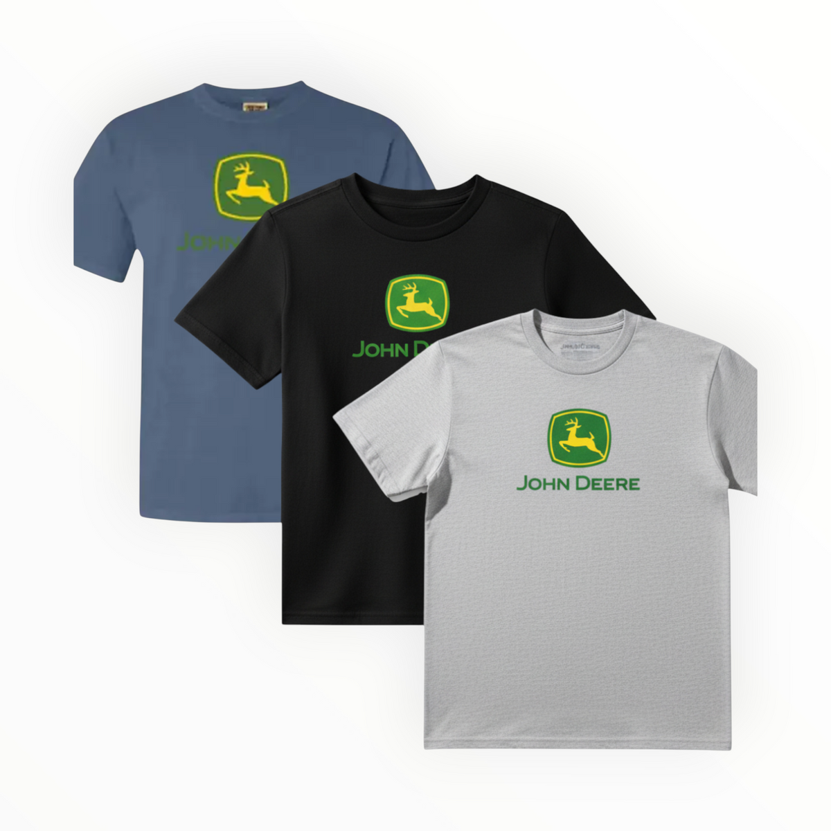 John Deere Classic Logo T-Shirt - Mens & Boys
