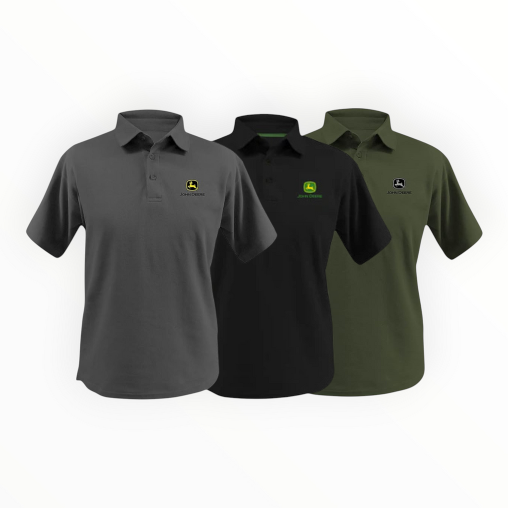 John Deere Logo Golf Shirt