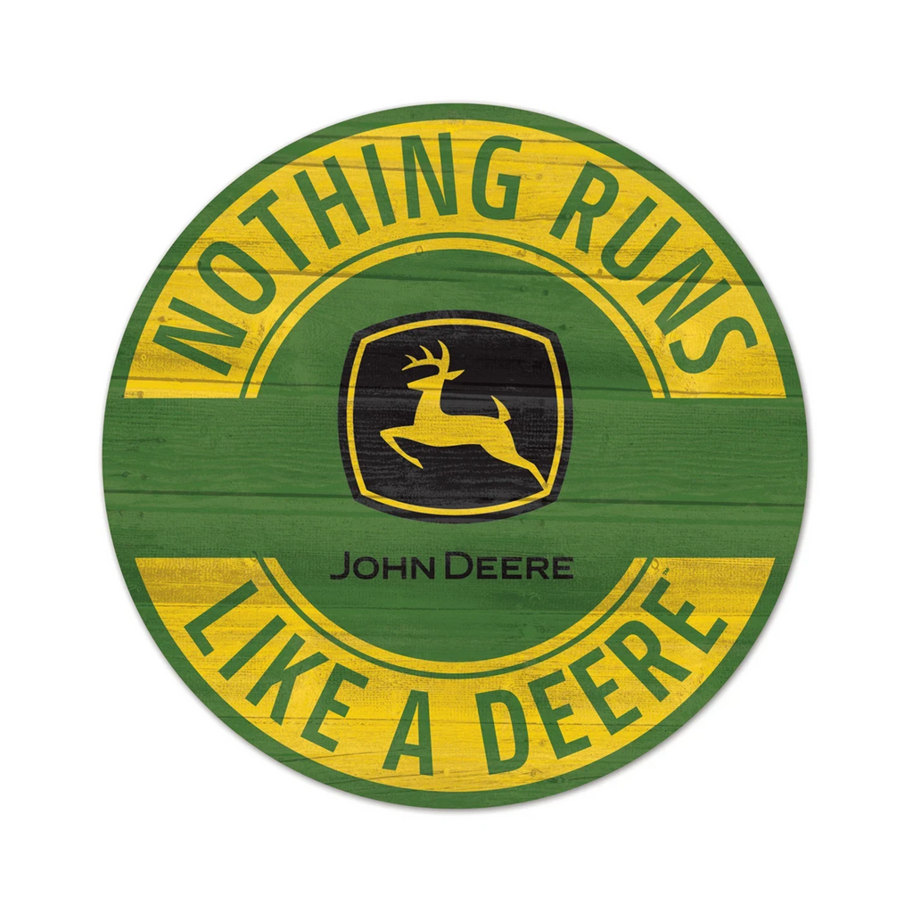 50Cm Round Wood Sign