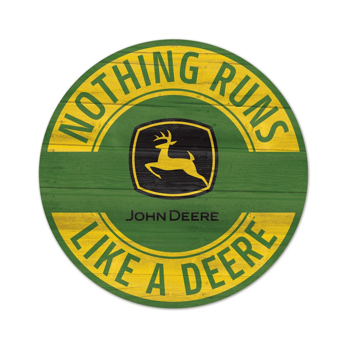 50Cm Round Wood Sign