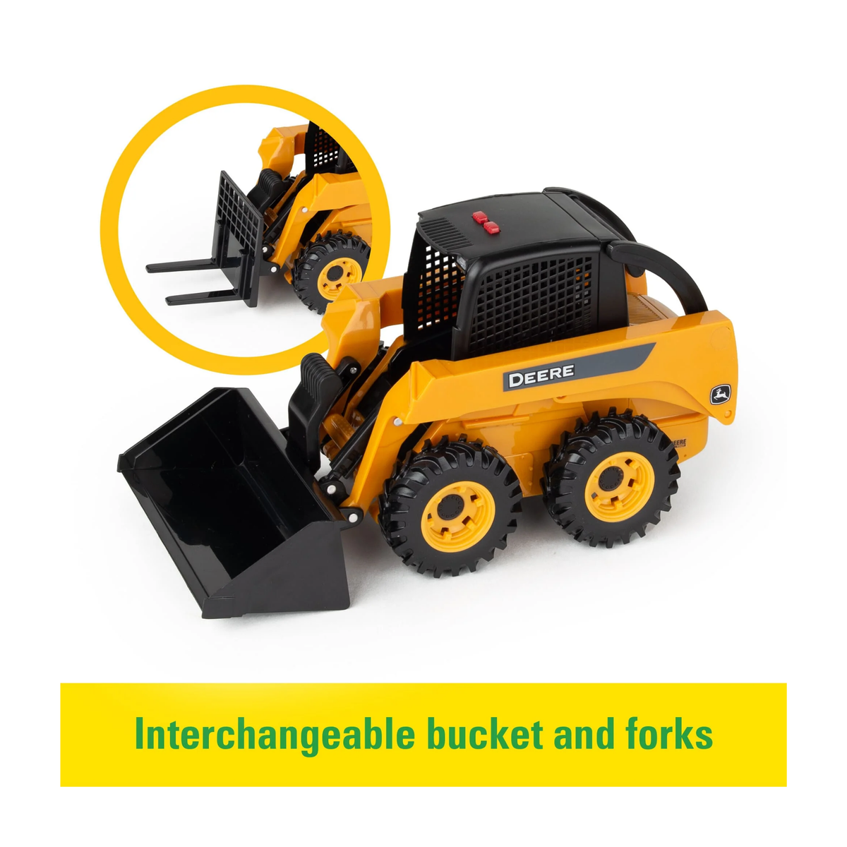 1:16 Big Farm Skid Steer Loader Set