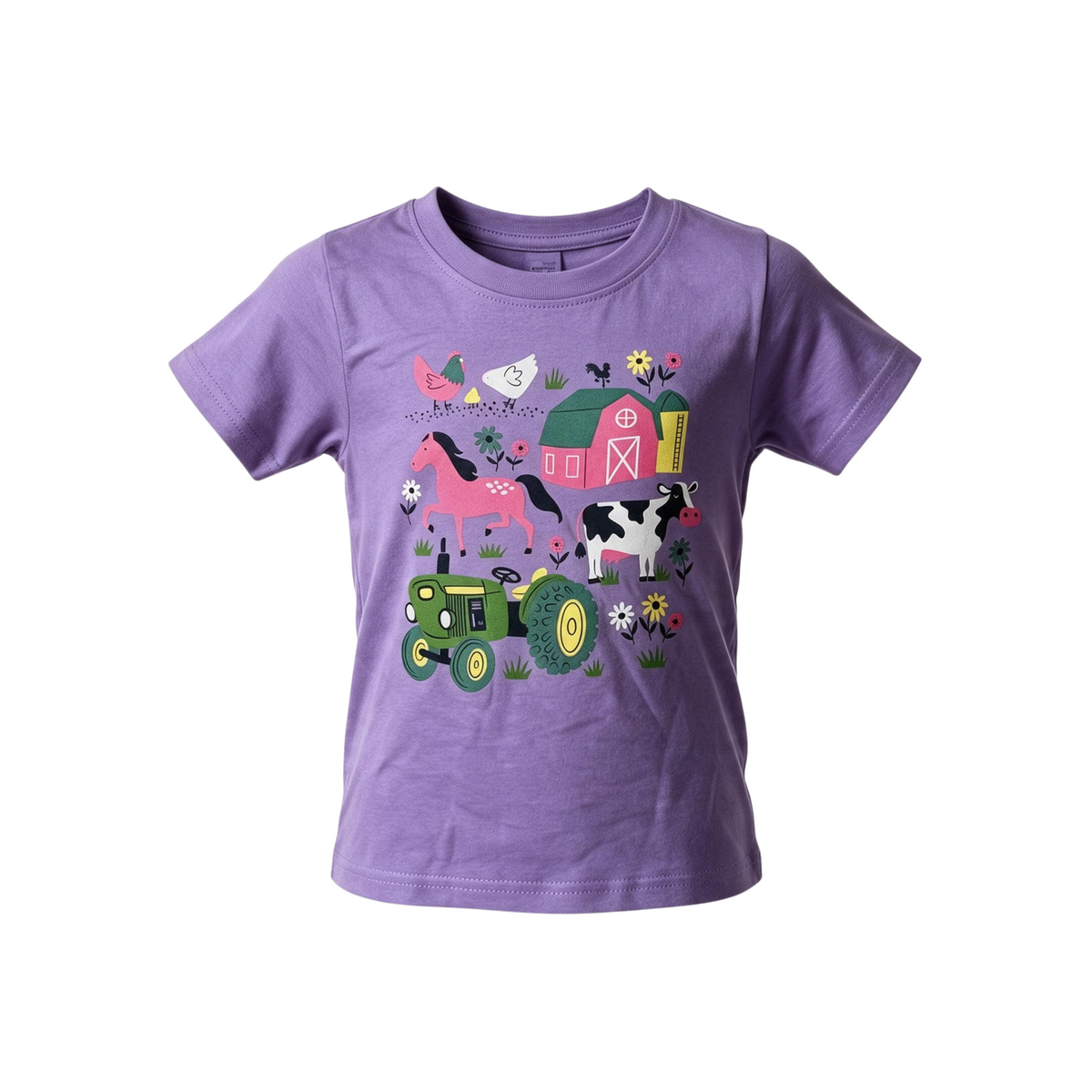 KIDS TEE PURPLE FARM