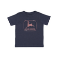 KIDS T NAVY ROSE GOLD GLITTER