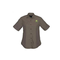Ladies Vent Short Khaki