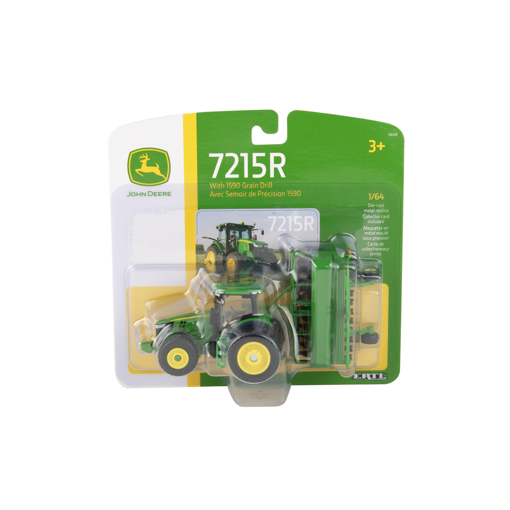 1:64 7215R with Grain Drill