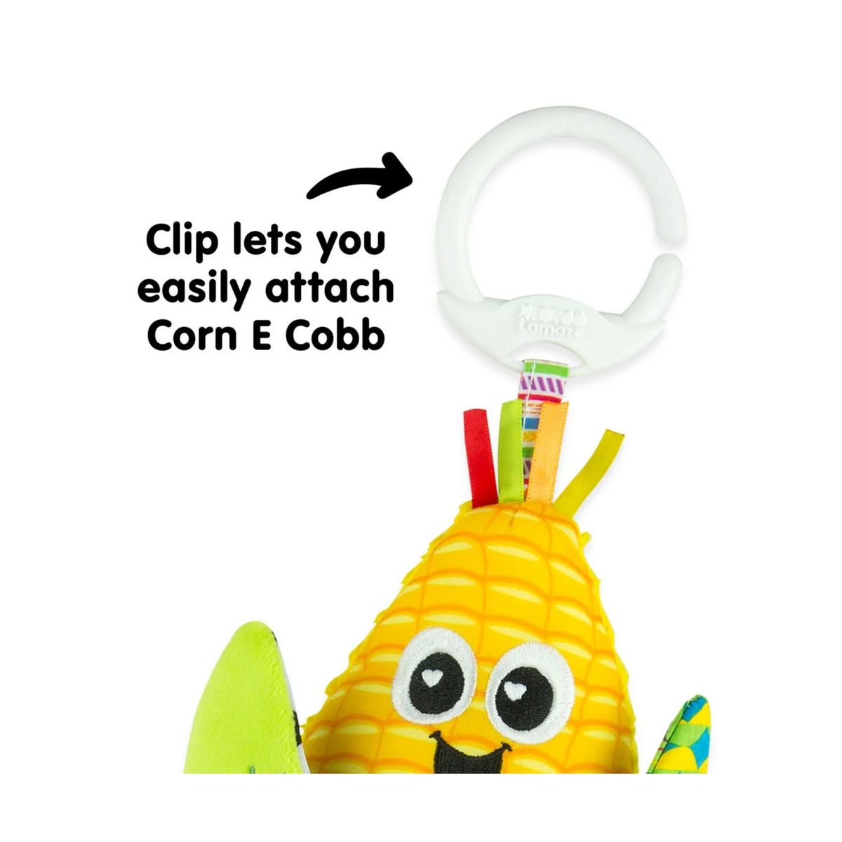 Lamaze Corn E Cobb Clip and Go