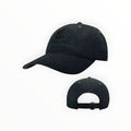 Cap Black Tonal Embroidered