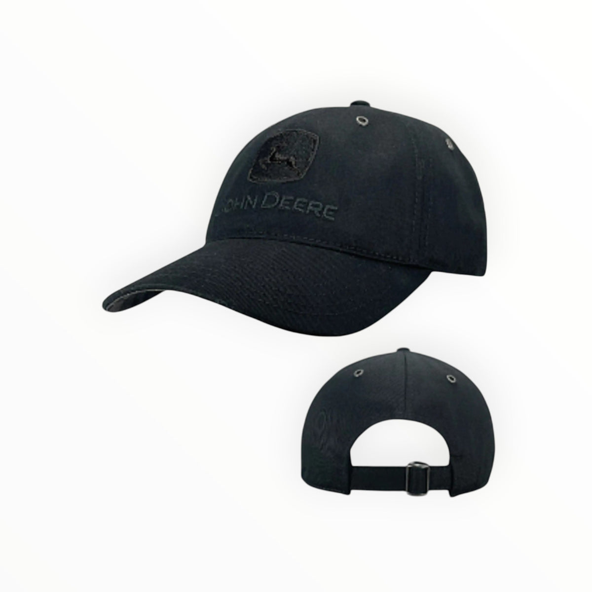 Cap Black Tonal Embroidered