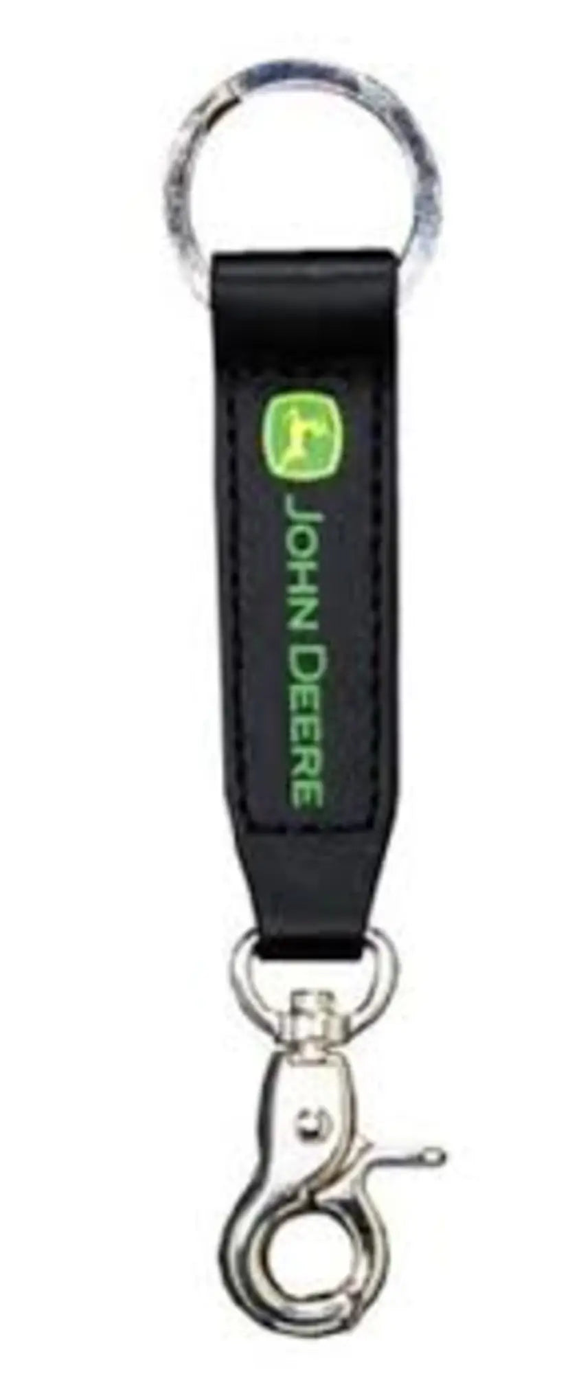 John Deere Strap Key Chain with Hook