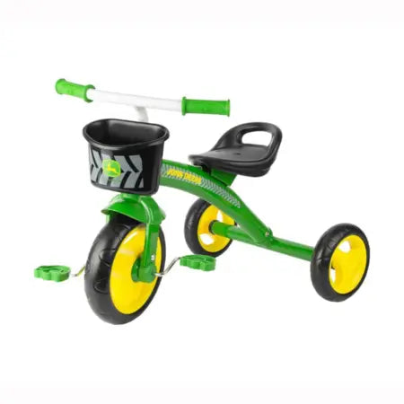 John Deere Ride-On Steel Tricycle – Green