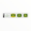 John Deere Multi-Use Vintage Logo Decal 4 Piece Set