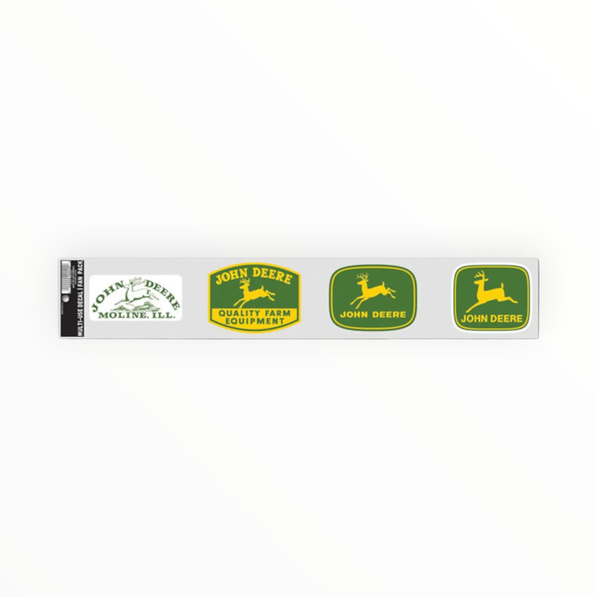 John Deere Multi-Use Vintage Logo Decal 4 Piece Set