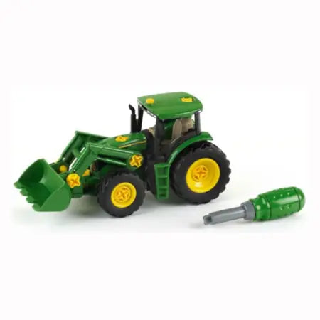 John Deere Tractor With Front Loader – Buildable 1/24 Scale