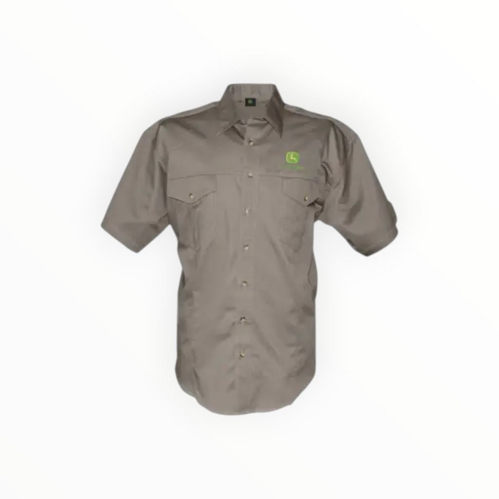 John Deere Ladies 2-Pocket Bush Shirt